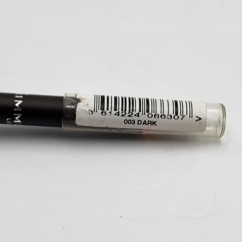 Rimmel London Brow This Way Fibre Pencil 003 Dark‎ Brown Eyebrow Pencil New